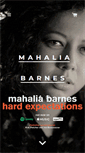 Mobile Screenshot of mahaliabarnes.com